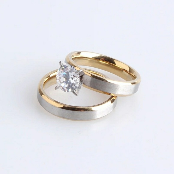 Ladie's size 7 wedding set - Picture 4 of 4